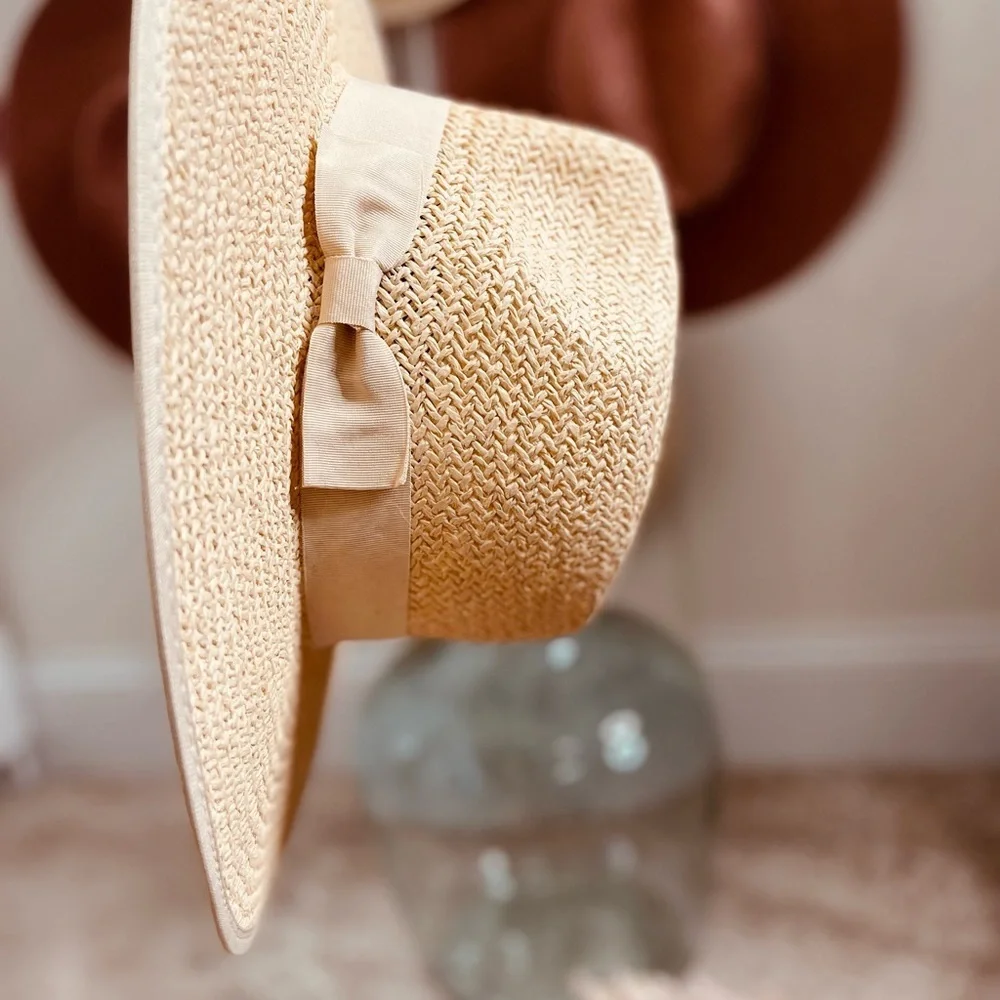 Straw brim hat - Picture 8 of 8